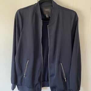 Forever 21  Dark Blue Bomber Jacket